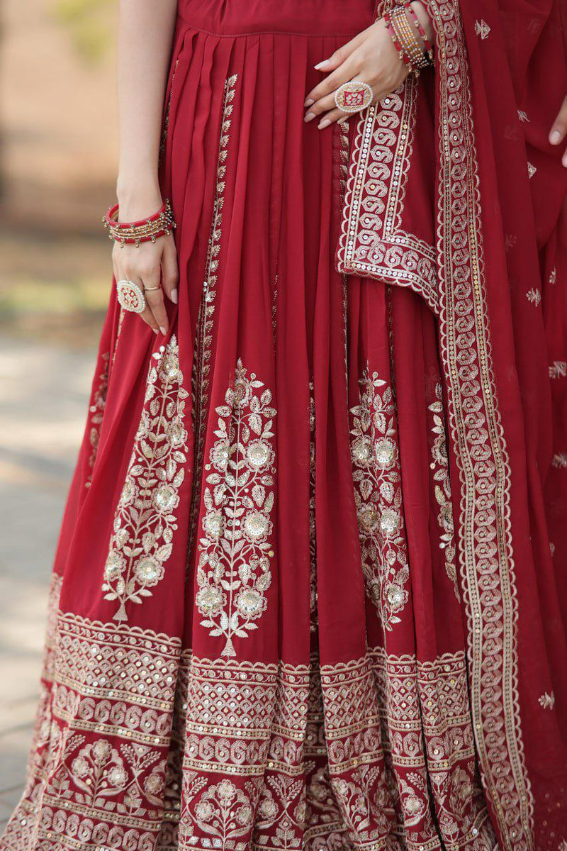 Saree Lehenga Choli Fusion Bridal and Party Wear For Women