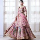 Tiered Lehenga Choli Elegant Wedding Dress and Party Wear For Women