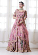 Tiered Lehenga Choli Elegant Wedding Dress and Party Wear For Women