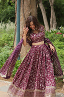 Ruffle Lehenga Choli Stylish and Trendy Bridal Wear For Women