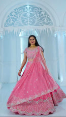 Wedding Lehenga Choli Traditional Embroidered Bridal Outfit For Women