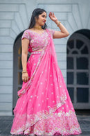 Wedding Lehenga Choli Traditional Embroidered Bridal Outfit For Women