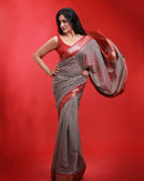 Vibrant Leheriya Saree with Modern Ombre Design For Women