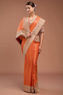 Beautifully Crafted Silk Saree with Intricate Designs Rich Work and Vibrant Colors in Heavy Range for Women