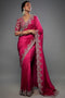 Luxurious Embroidered Saree with Rich Work Heavily Detailed and Perfect for Grand Celebrations for Women