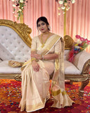 Luxurious South Indian Silk Saree for Weddings For Women