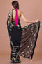 Exquisite Embroidered Saree with Rich Work and Heavy Ornamentation for Women