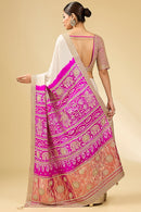 Elegant Heavy Wedding Saree with Rich Embroidery and Luxurious Detailing for Women