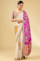 Elegant Heavy Wedding Saree with Rich Embroidery and Luxurious Detailing for Women