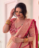 Royal Banarasi Silk Saree with Intricate Zari Work For Women