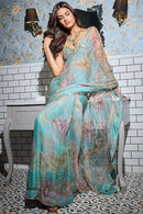 Gorgeous Silk Saree with Intricate Rich Work and Heavy Detailing for Women