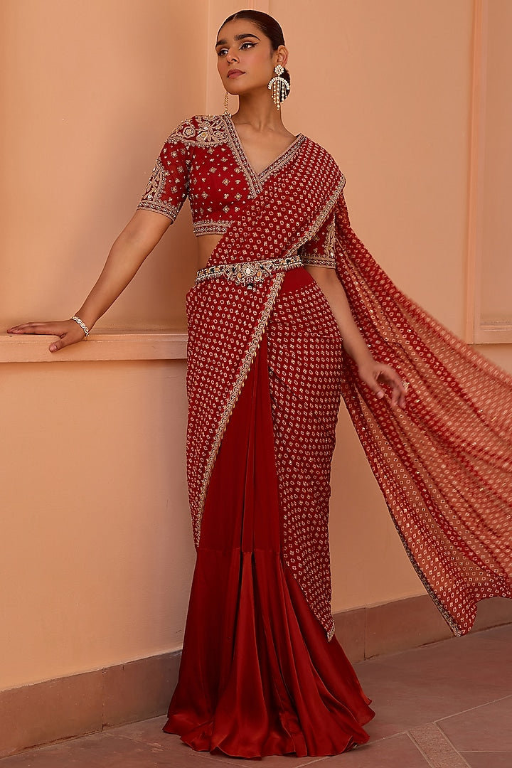 Sublime Heavy Saree with Rich Work and Detailed Craftsmanship for Special Occasions for Women