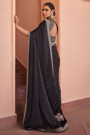 Timeless Embroidered Saree with Rich Work and Heavy Thread Detailing for Women