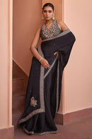 Timeless Embroidered Saree with Rich Work and Heavy Thread Detailing for Women