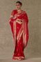 Sumptuous Silk Saree with Rich Handwork and Heavy Embellishments for Women