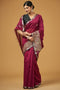 Grand Wedding Saree with Heavy Zari Work and Rich Embellishments for Women