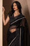 Luxurious Designer Saree with Rich Handwork and Heavy Embellishments for Women