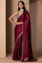 Exclusive Wedding Saree with Rich Silk Work and Heavy Handcrafted Embellishments for Women