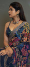 Subtle and Elegant Floral Printed Saree for Day Wear For Women