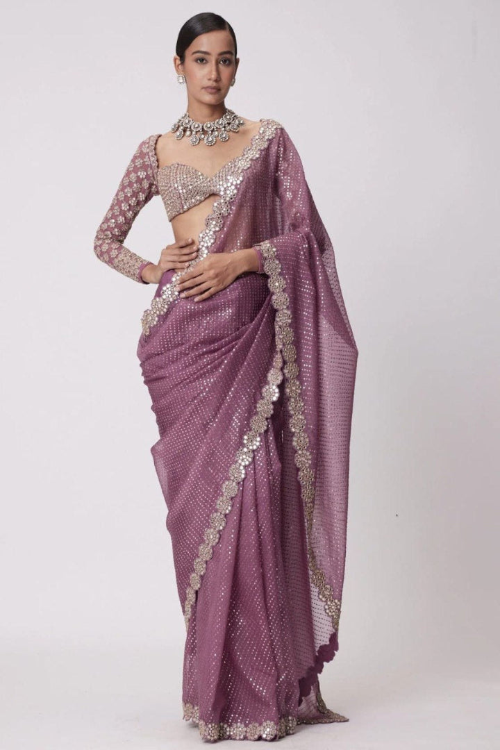 Classic Wedding Saree Elegant and Formal Wedding Party Dress for Women