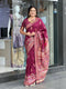 Embroidered Wedding Saree Stylish Wedding Party Dress for Women