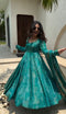 Sleek Ethnic Gown with Heavy Detailing for Special Events For Women