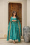 Sleek Ethnic Gown with Heavy Detailing for Special Events For Women