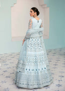 Luxurious Ethnic Heavy Wedding Gown with Intricate Embroidery and Traditional Detailing