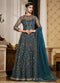 Opulent Bridal Gown with Heavy Ethnic Embroidery and Regal Detailing For Women