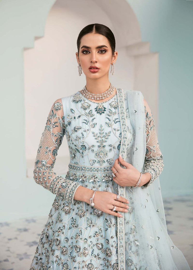 Luxurious Ethnic Heavy Wedding Gown with Intricate Embroidery and Traditional Detailing