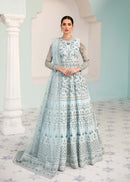 Luxurious Ethnic Heavy Wedding Gown with Intricate Embroidery and Traditional Detailing