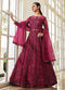 Sophisticated Ethnic Wedding Gown with Rich Embroidery and Bridal Perfection For Women