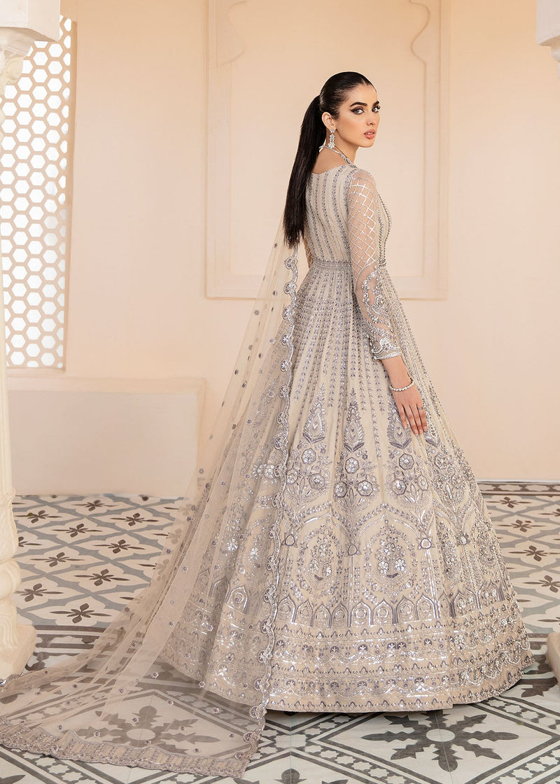 Opulent Ethnic Wedding Gown with Intricate Handwork & Traditional Embroidery