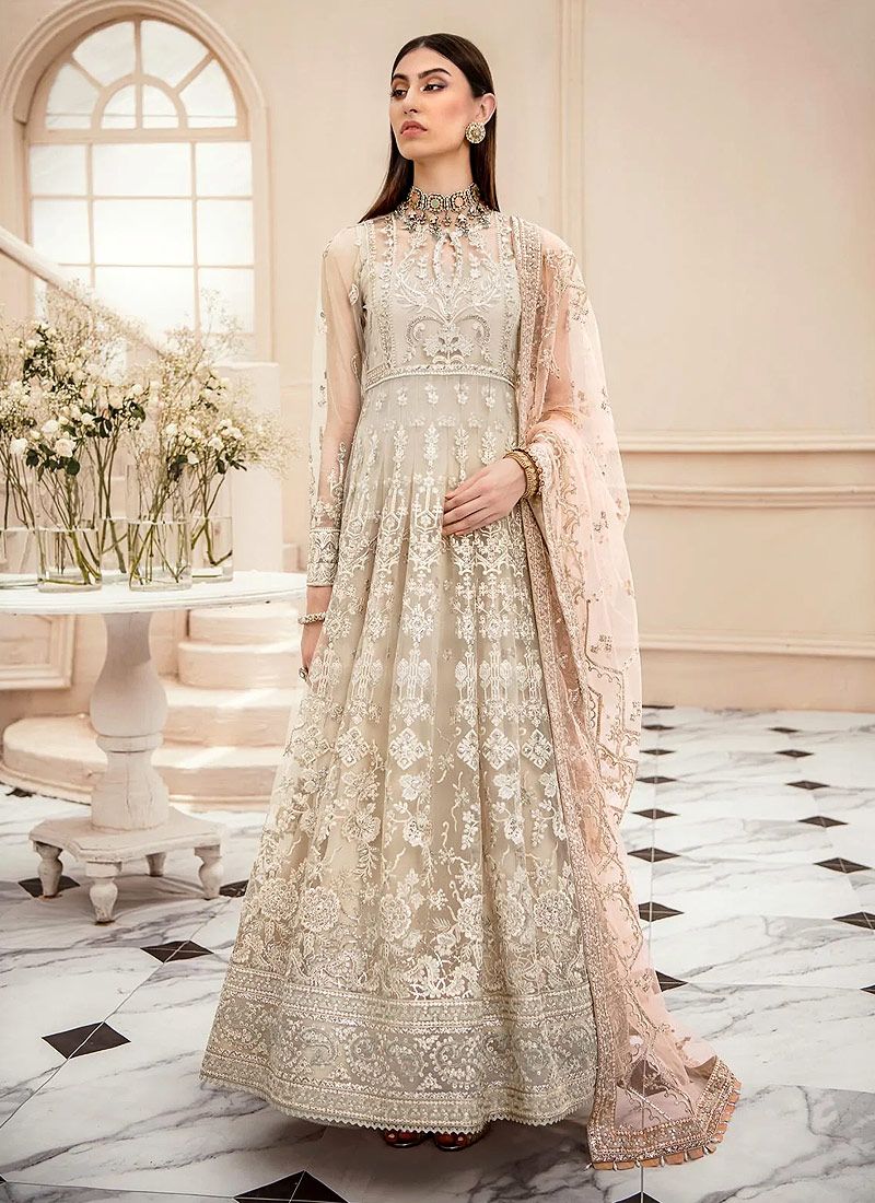 Luxury Ethnic Heavy Gown with Intricate Embroidery – Perfect for Festivals & Events For Women