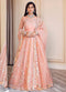 Trendy Ethnic Heavy Gown with Rich Embroidery – Elegant Fashion for Celebrations For Women