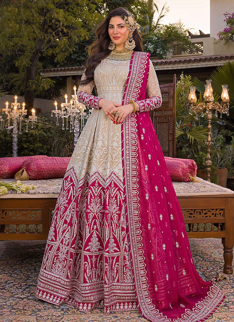 Custom Crafted Heavy Ethnic Gown with Stunning Detailing – Trending Fashion for Celebrations For Women