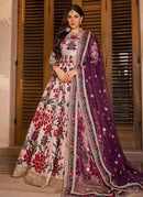 Luxury Traditional Heavy Gown with Exquisite Handcrafted Detailing – Perfect for Celebrations For Women