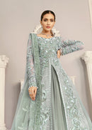 Royal Ethnic Bridal Gown with Exquisite Detailing and Rich Fabrics