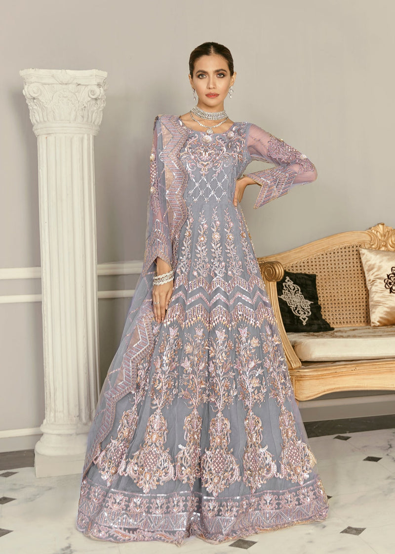 Grand Ethnic Bridal Gown with Stunning Heavy Embroidery & Regal Appeal For Women