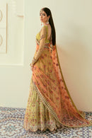 Extravagant Ethnic Wedding Gown with Heavy Embroidery & Classic Detailing For Women