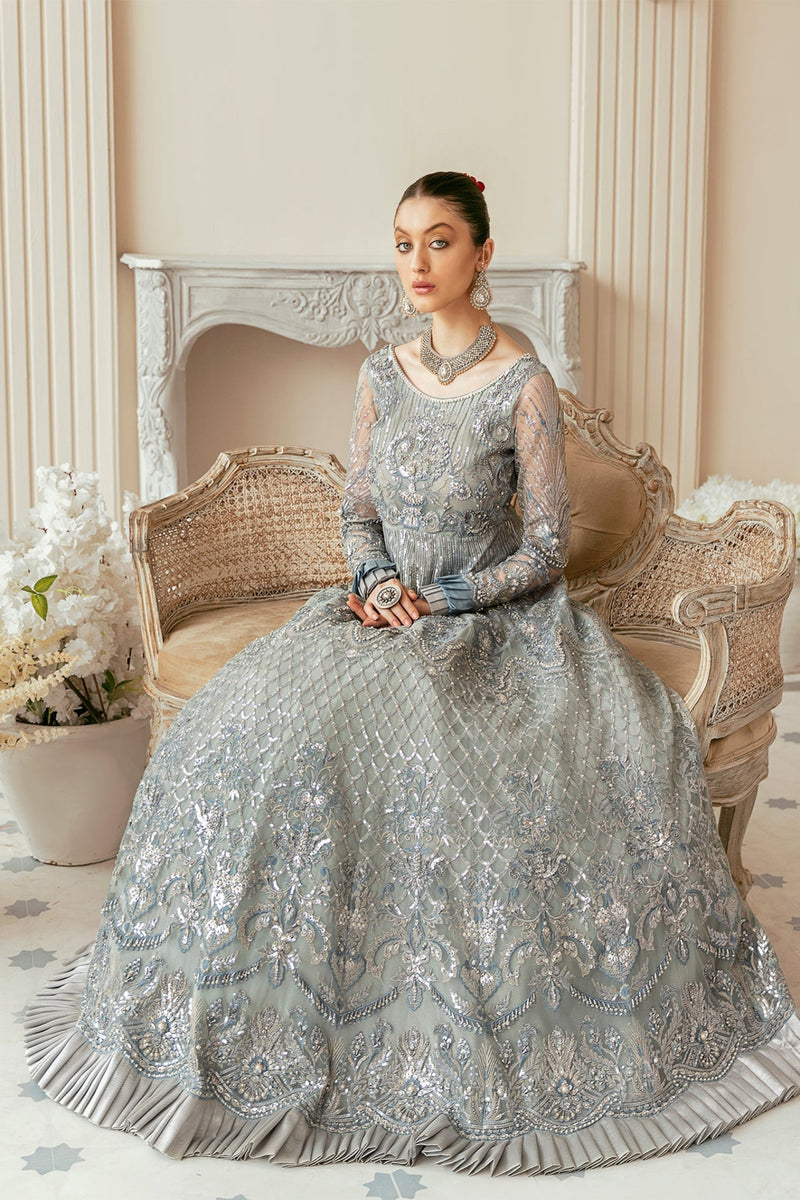 Luxury Bridal Gown with Traditional Ethnic Embroidery & Elegant Craftsmanship For Women