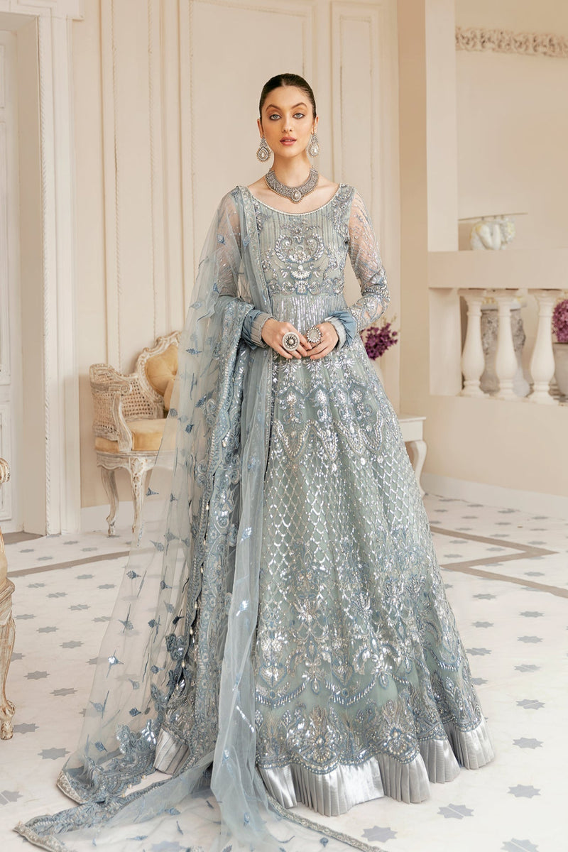 Luxury Bridal Gown with Traditional Ethnic Embroidery & Elegant Craftsmanship For Women