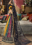 Grand Bridal Gown with Traditional Ethnic Embroidery and Luxe Heavy Work For Women