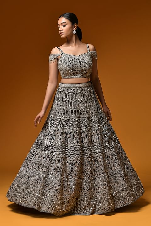 Designer Wedding Wear Lehenga Choli Collection