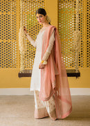 Peach Colored Wedding Wear Lehenga cloii