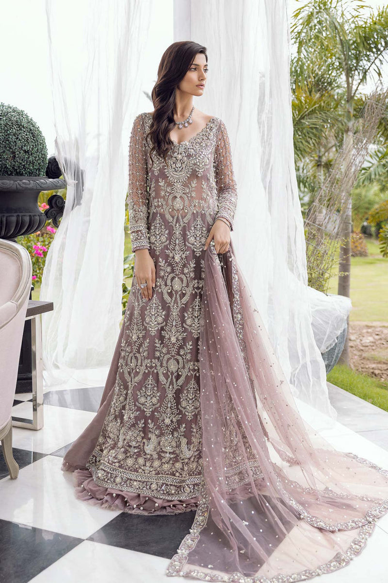 Elegant Long Kameez With Bridal Lehenga Pakistani Dress