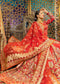 Red Colored Heavy Embroidered Bridal Wear Lehenga Choli Collection