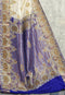 Pure Silk Paisley Bollywood Kanjivaram Style Saree With Digital Print Zari Border daily wear