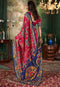 Tussar Elegant Silk Traditional Saree with Printed work for Patola