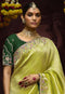 Pure Banarasi Kanjivaram Designer with Party Wear Silk Saree for woven